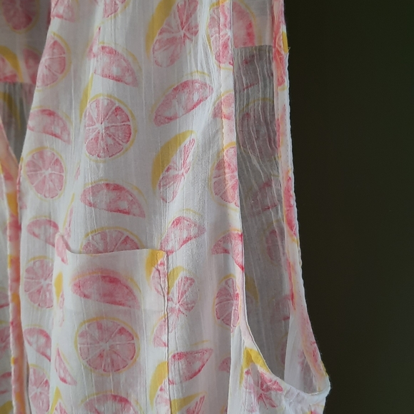 Joie Mireio Grapefruit Print Top - Picture 5 of 6